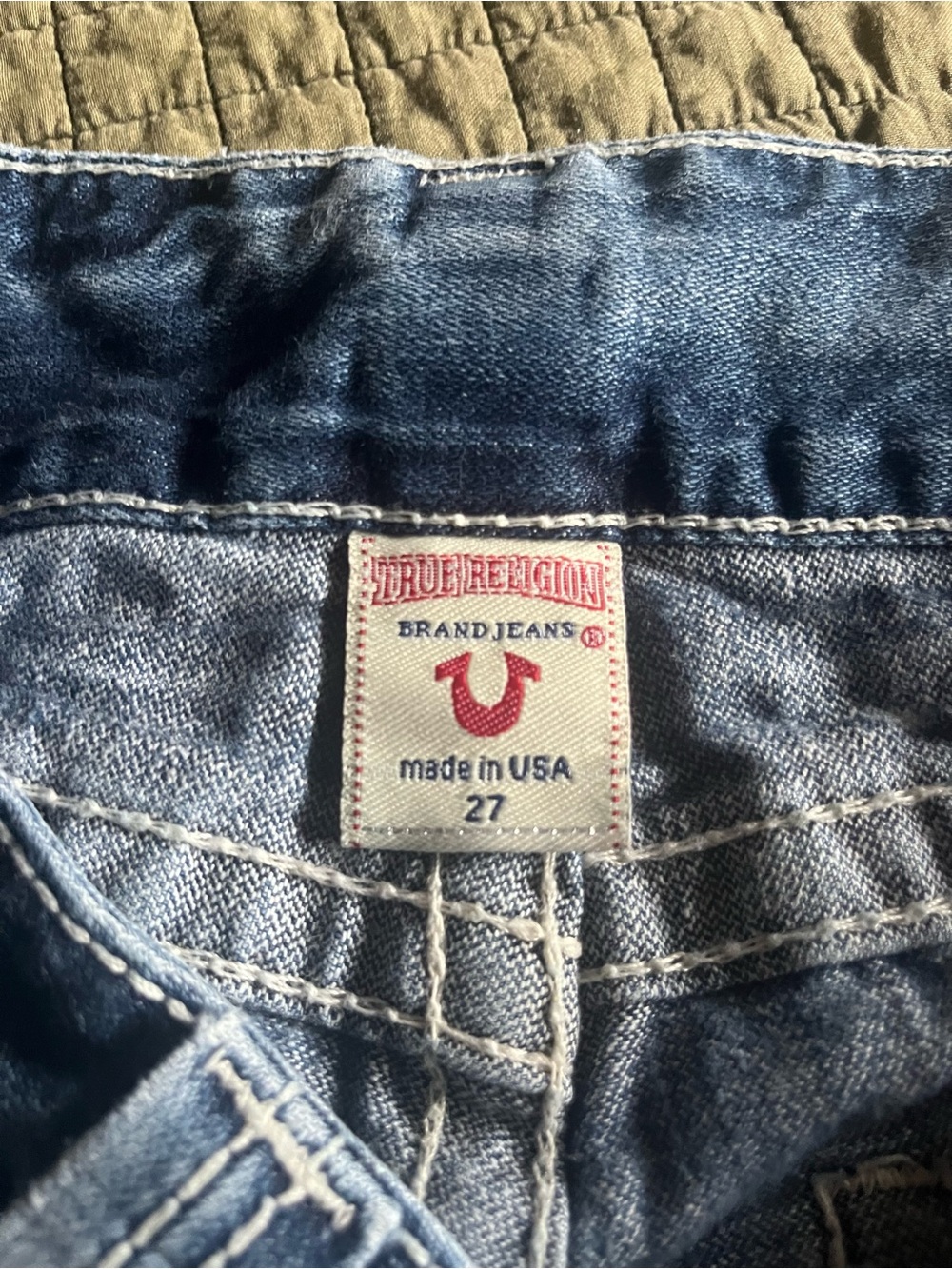 True Religion Light Blue Flared Jeans - Picture 4 of 11